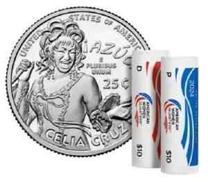 2024 P&D Celia Cruz American Women Quarter 2 Coin Set *In Hand* - Picture 1 of 3