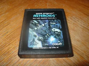Asteroids (Atari 2600) Authentic Tested Game Cartridge Original Label - Picture 1 of 1
