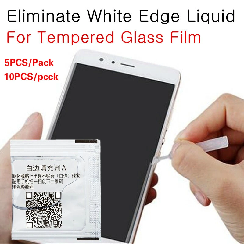 Ganz Hartglas Displayschutzfolie weißer Rand Revising flüssiger Rand Füllöl - Bild 1 von 4