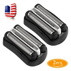 2X For Braun Shaver Foil Head Part Cutter Razor Blade 32B/3 Series A Replacement - Picture 1 of 13