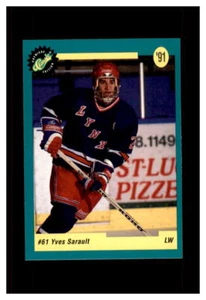 1991 CLASSIC HOCKEY PREMIERE EDITION #49 YVES SARAULT - Picture 1 of 2