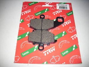TRW Lucas Bremsbeläge Bremsklötze Bremse hinten Kawasaki ZX6R ZX9R 600 636 900 - Bild 1 von 1