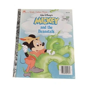 Little Golden Book Disney's Mickey and the Beanstalk 103-59 1988 - Picture 1 of 3
