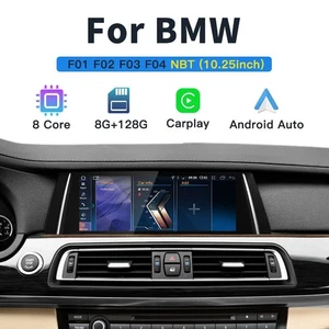 10.25'' Car Screen Carplay Android For BMW 7 Series F01 F02 2013-2015 NBT System - Picture 1 of 12