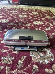 VTG Sunbeam Waffle Baker & Grill Iron Non Stick Removable Plates Chrome TCGL-1 - Picture 1 of 12