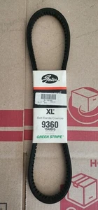 Gates Green Stripe XL Belt 36.375in x 0.46875in Black 9360 - Foto 1 di 1