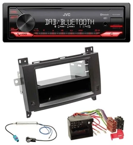 JVC DAB MP3 Bluetooth USB Autoradio für Mercedes Viano Vito 06-14 schwarz - Bild 1 von 8