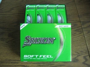 2 Dutzend BRANDNEUE Srixon Soft Feel Golfbälle weiß - Bild 1 von 1