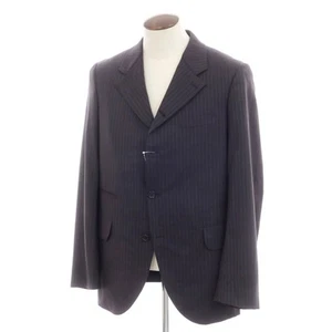 Comme Des Garcons Homme Deux 2024 Spring/Summer Wool Stripe Tailored Jacket - Picture 1 of 7