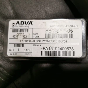 ADVA Optical Networking SFP/GBE/B1310S/SM/SC. Part Number: 0061003014 - Photo 1/13