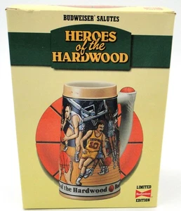 Budweiser Heroes Of The Hardwood Stein Boxen Limited Edition 1991 Neu in OVP - Bild 1 von 4