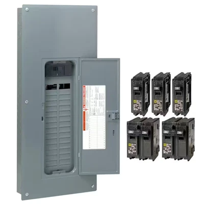 BRANDED Square-D 200-Amp 30-Space 60-Circuit Indoor Main-Breaker Box Panel Load-Center