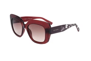 Occhiali da Sole Ted Baker TB1675 220 CRYSTAL RED 50/19/140 Donna - Foto 1 di 3