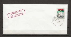 Biafra 1968 Sc# 17 Cover of Red Cross Plane for Nigerian Hunger Disaster MNH - Bild 1 von 2