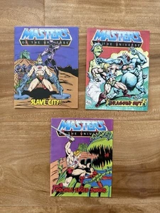 Konvolut 3 Mini He-Man Masters of the Universe MOTU Comics von Mattel Comics - Bild 1 von 5