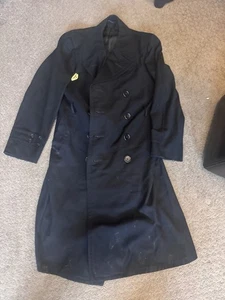 Vintage Rainfoe Rain Jacket Waterproof Navy Raincoat Retro Style - Size m - Picture 1 of 4