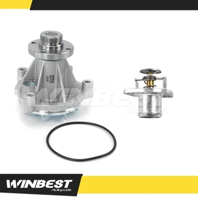 Водяной насос и термостат для Ford E-150 250 4,6 л F-350 450 550 Super Duty 6,8 л  - Изображение 1 из 4