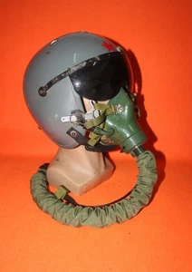 Casco de piloto de combate de la Fuerza Aérea de la Marina (1#/el más grande) máscara de oxígeno $: 279,9 - Imagen 1 de 10