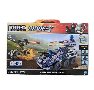 Kre-O G.I. Joe Cobra Armored Assault  A3364 Kreon Hasbro Building Toy - Image 1 of 4