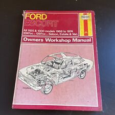 Ford Escort Mk1 1100 & 1300 (1968-1974) Haynes Owners Workshop Manual