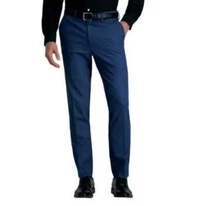 Haggar Men's 365 Flex Straight Fit Dress Pant - Picture 1 of 19