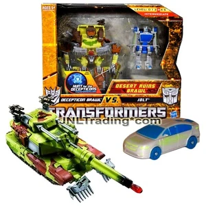 Year 2010 Transformers Hunt for the Decepticons Figure DESERT RUINS BRAWL + JOLT - Picture 1 of 2