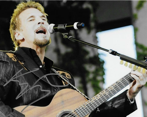 Danger Zone Kenny Loggins Signed Photo 8x10 COA Cover