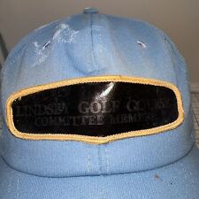Lindsey Golf Course Committee Member Hat Vintage Snapback Fort Knox KY Kentucky