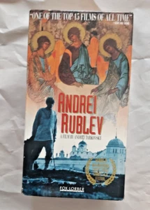 Andrei Rublev (VHS 2 Tape) Film Andrei Tarkovsky Collectors Letterbox Edition - Picture 1 of 7