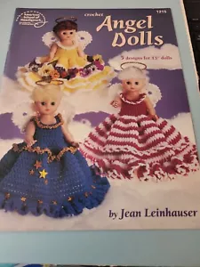 American School Of Needlework - Crochet Angel Dolls - 5 Designs for 13" Dolls - Picture 1 of 2