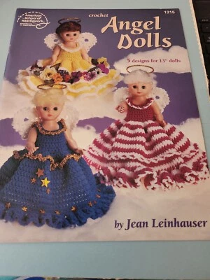 American School Of Needlework - Crochet Angel Dolls - 5 Designs for 13" Dolls - Image 1 of 2