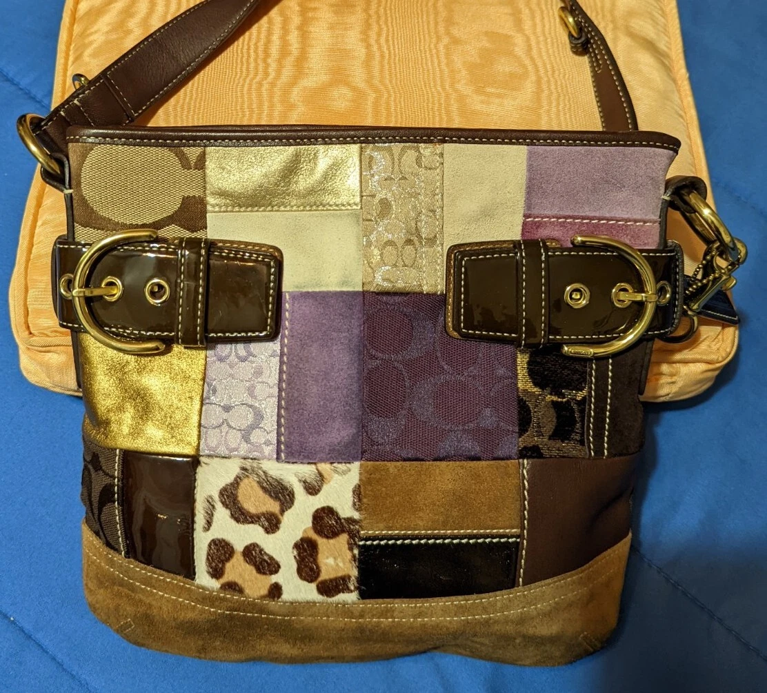 Coach Patchwork Fur Bags & Handbags for Women for sale | eBay