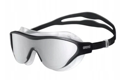 Arena The One Mask Mirror Unisex Anti-Fog Schwimmbrille Taucherbrille Black