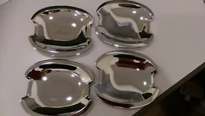 1997 98 99 2000 01 02 03 04 05 Mercedes W163 M ML Door Inner Shell Chrome Caps - Picture 1 of 5
