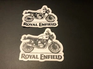 FOR ROYAL ENFIELD CUSTOM DECAL STICKER 2 PC SET - Picture 1 of 1