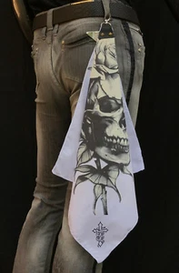 Belt Flair Bandana Edizione Limitata Rock Punk Biker Skulls - BDN213 - Foto 1 di 2