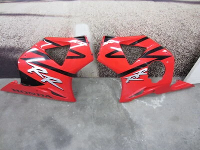 02-03 HONDA CBR954RR CBR954 CBR 954 OEM CARENADO LADO MEDIO IZQUIERDO CAPUCHA DERECHA Foto 1 de 4