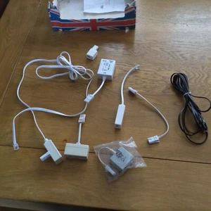 Bundle ADSL-FILTERS, ADSL Splitter Cable. secondary phone filters. 3m extension - Afbeelding 1 van 10