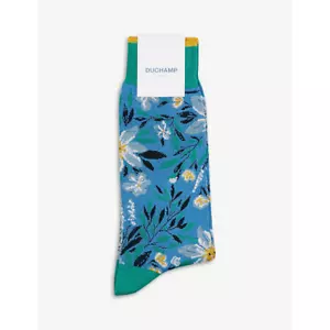 DUCHAMP Mollie Baumwollmischung Socke blau - Bild 1 von 4