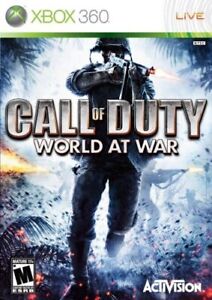 Call of Duty World at War - Xbox 360 - Occasion - Disque uniquement
