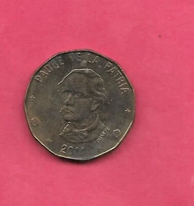 REPUBBLICA DOMINICANA KM80,2 2014 MONETA PESO GRANDE NON CIRCOLATA NON CIRCOLATA - Foto 1 di 1