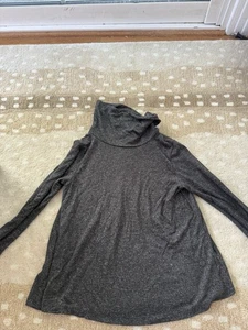 Copper Key Size L Girls Charcoal Turtleneck - Picture 1 of 3