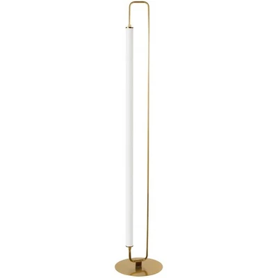 Dainolite Lighting FYA-5932LEDF-AGB Freya Floor Lamp Aged Brass - Image 1 of 3