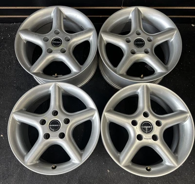 16x7 BMW Borbet Wheels 16" inch BMW 5x120 Et20 Set of 4 rims RARE - Image 1 of 4