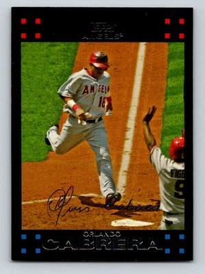 2007 Topps #546 Orlando Cabrera Los Angeles Angels - Image 1 of 2
