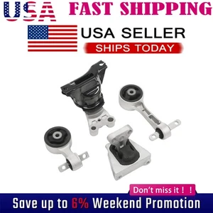 Set of 4 Engine Motor &Trans Mount Kit for 2006-2011 Honda Civic 1.8L Auto Trans - Bild 1 von 11