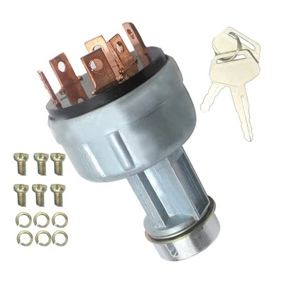 Tractor Ignition Starter Switch 08086-10000 For Kubota Iseki Yanmar John Deere - Image 1 of 4