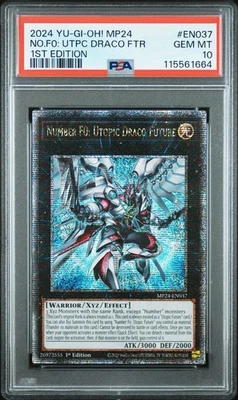 2024 Yu-Gi-Oh NO F0: Utopic Draco Future EN037 Quarter CSR PSA 10 (Aug 25) - Image 1 of 2