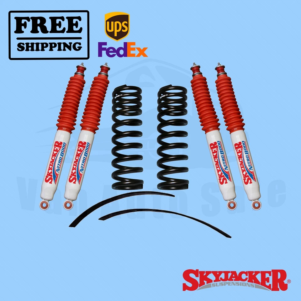 1.5-2" Suspension Lift Kit with Nitro Shocks Skyjacker for Ford Bronco 1978-1979 - Изображение 1 из 3
