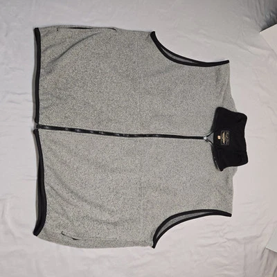 Chaleco de golf recto sin mangas con cremallera completa gris XL USADO EN EXCELENTE ESTADO Foto 1 de 4